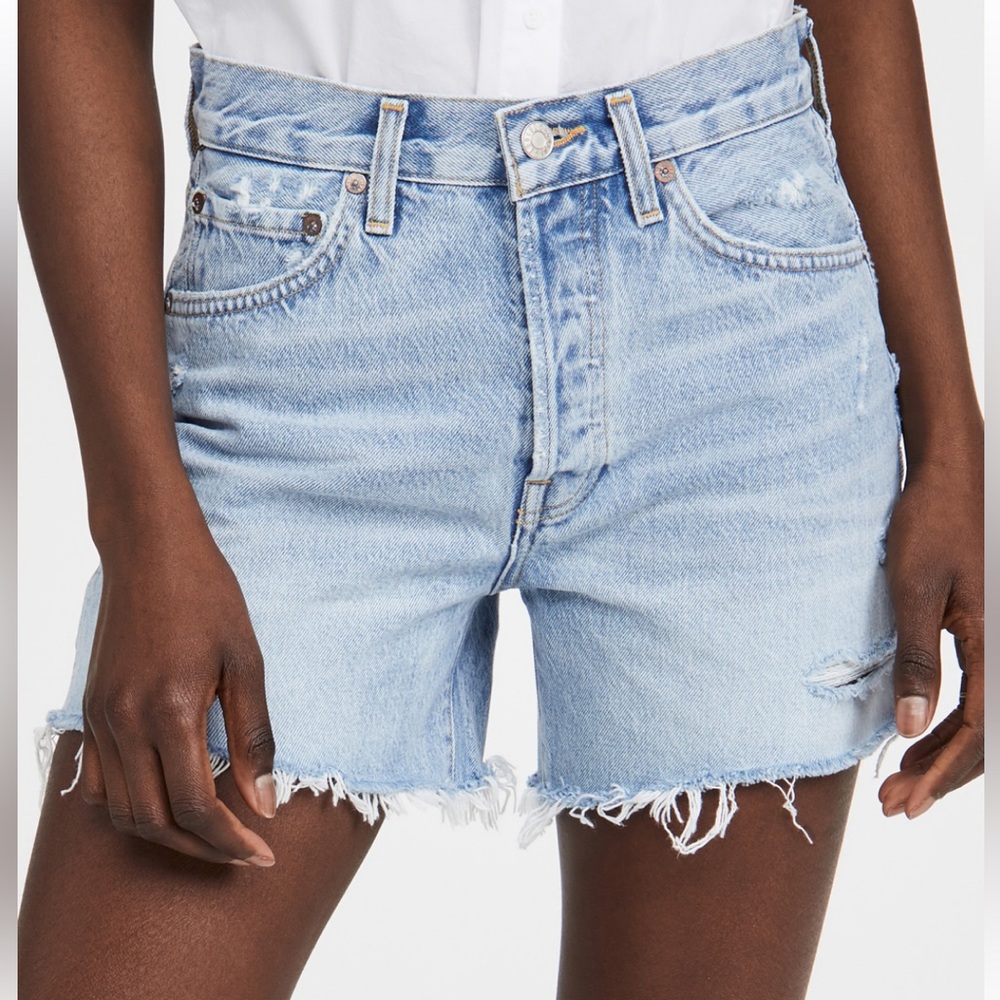 Agolde Parker Longline Shorts